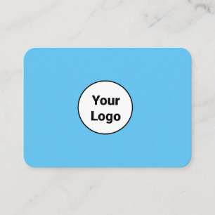 EINFACH MINIMAL FÜGEN SIE IHREN LOGO CUSTOM TEXT H VISITENKARTE