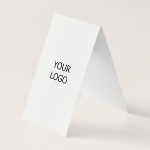 EINFACH MINIMAL FÜGEN SIE IHREN LOGO CUSTOM TEXT  VISITENKARTEN