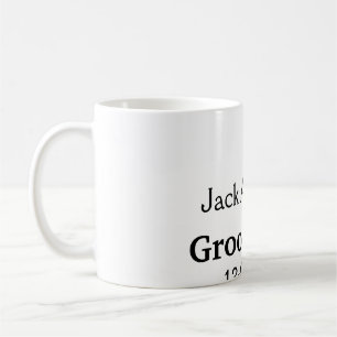 EINFACH MINIMAL Fügen Sie Ihren Namen ein, benutze Kaffeetasse