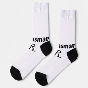 EINFACH MINIMAL Fügen Sie Ihren Namen ein, benutze Socken