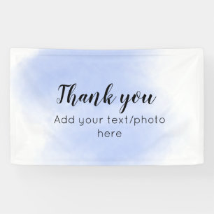 einfach minimal fügen sie ihren text foto dankesch banner