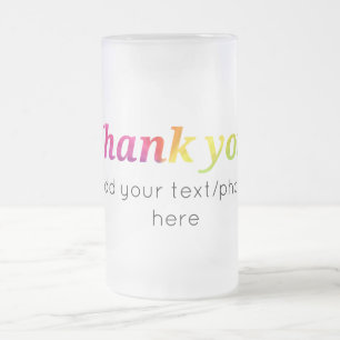 einfach minimal fügen sie ihren text foto dankesch mattglas bierglas