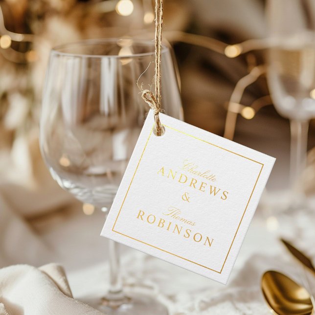 Einfach, minimal geschenkanhänger (Von Creator hochgeladen)