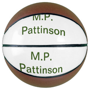 Einfach minimal grün füge deinen Text Namen Foto h Basketball