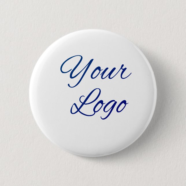 einfach minimal hier Ihren Logo/Design Text      Button (Vorderseite)