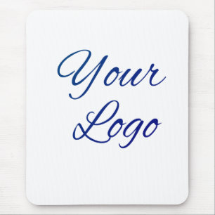 einfach minimal hier Logo/Design einfügen Text Mousepad