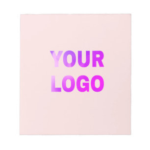 einfach minimal hier Text/Logo/Design einfügen Notizblock