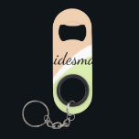 Einfach MINIMAL Ihren Namen benutzerdefinierte Bri Mini Flaschenöffner<br><div class="desc">Gestaltung</div>