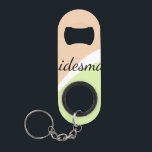 Einfach MINIMAL Ihren Namen benutzerdefinierte Bri Mini Flaschenöffner<br><div class="desc">Gestaltung</div>