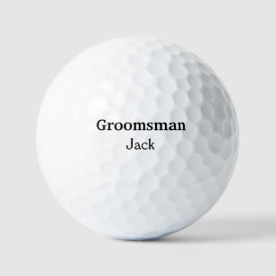 Einfach MINIMAL Ihren Namen benutzerdefinierten Tr Golfball