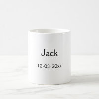 Einfach MINIMAL Ihren Namen benutzerdefinierten Tr
