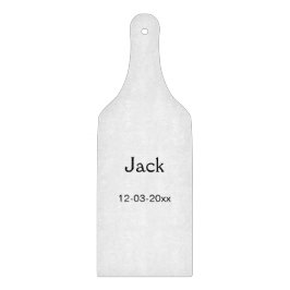 Einfach MINIMAL Ihren Namen benutzerdefinierten Tr Schneidebrett