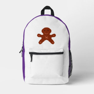 EINFACH MINIMAL MODERN MONOGRAMM ELEGANTER STIL CH BEDRUCKTER RUCKSACK