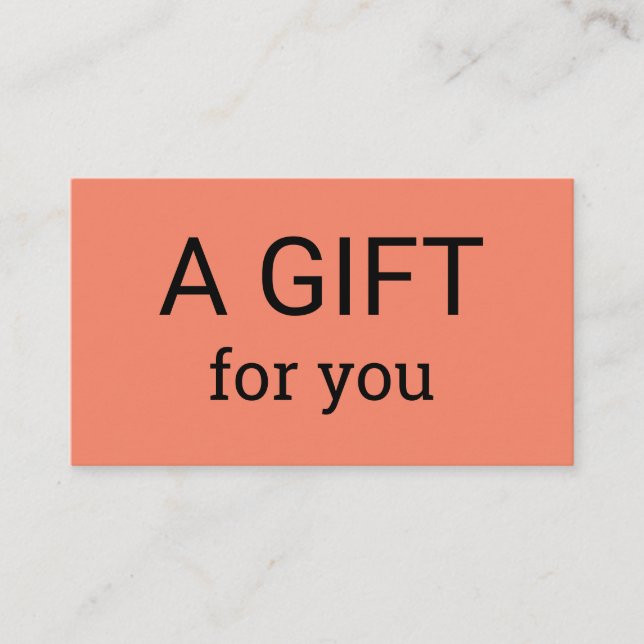 Einfach minimales Hinzufügen Ihrer Namen Text-Adre Visitenkarte (Vorderseite)