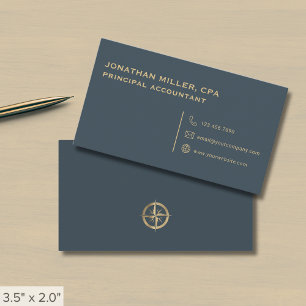 Einfach Minimalistisch Grau Visitenkarte