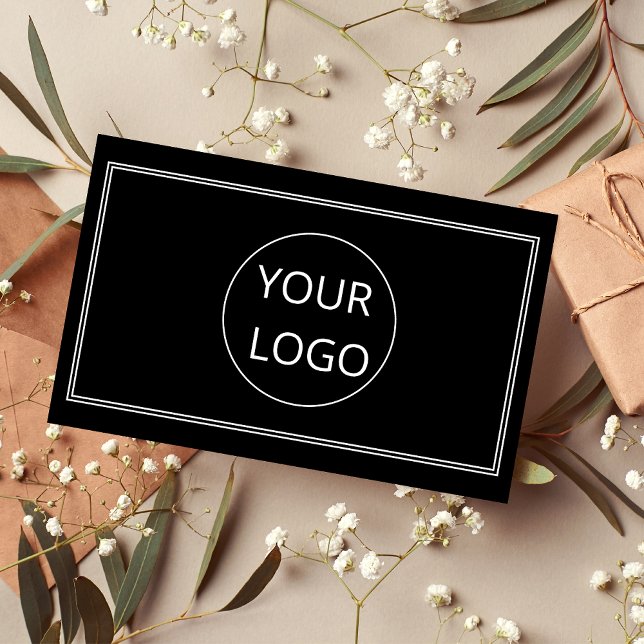 Einfach Minimalistischer QR-Code Visitenkarte (Von Creator hochgeladen)