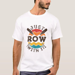 Einfach mit dem Coolen Retro Rowing Crew Team Oars T-Shirt