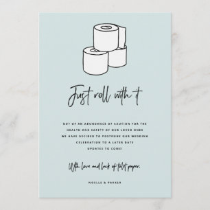 Einfach mit der Aufschiebungsankündigung rollen Menükarte