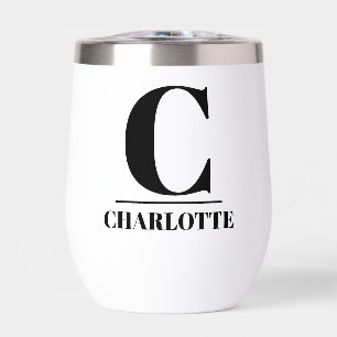 Einfach Mit Monogramm Name Personalisiert