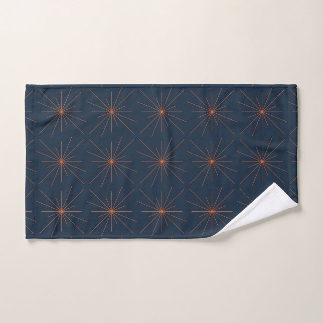 Einfach, modern, cool, trendig abstrakt handtuch (Handtuch)
