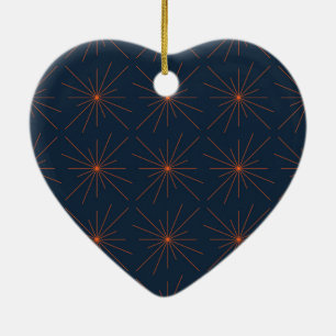 Einfach, modern, cool, trendig abstrakt keramik ornament