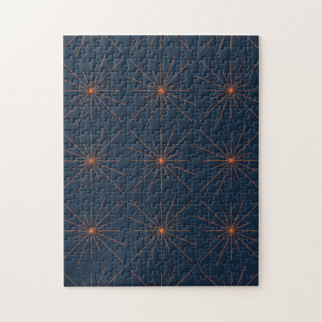 Einfach, modern, cool, trendig abstrakt puzzle (Vertikal)