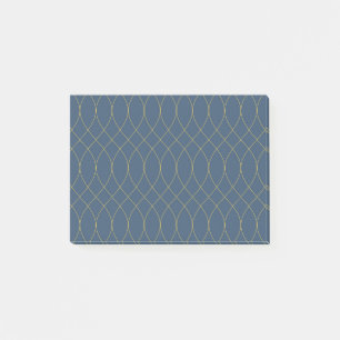 Einfach, modern, cool, trendy geschwungene, wellig post-it klebezettel