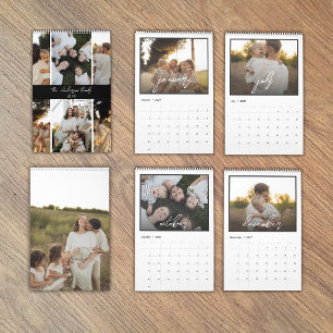 Einfach Modern Erstellen Sie Ihr eigenes Familienf Kalender