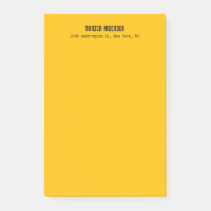 Einfach Modern Schlicht Professionell Bernstein Ge Post-it Klebezettel