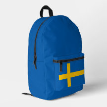 Einfach Modern Schweden Schwedische Flagge Souveni