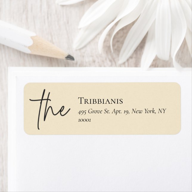 Einfach modern und Minimalistisch | Beige (Insitu)