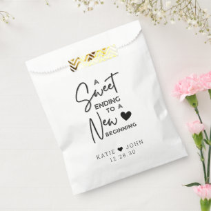Einfach modern und süß - ein neuer Anfang Geschenktütchen
