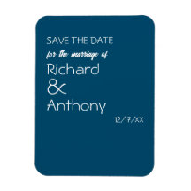 Einfach moderne, trendige Hochzeit retten das Datu