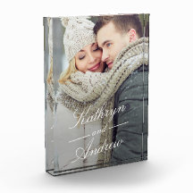 Einfach moderner Foto Block