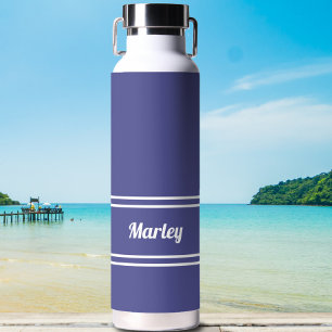 Einfach moderner Individuelle Name Stilvolles Peri Trinkflasche