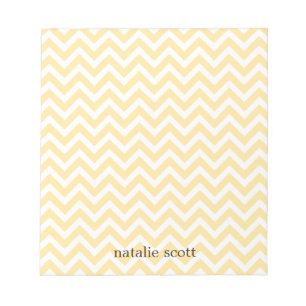 Einfach modernes Personalisiertes Notepad Notizblock