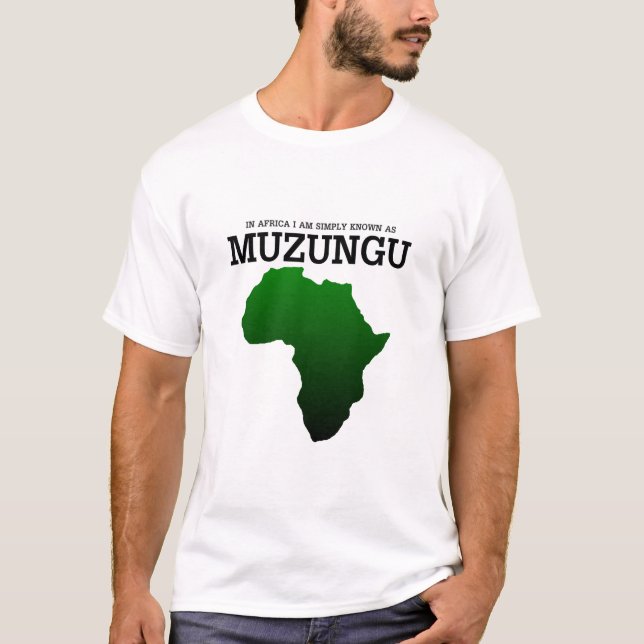 einfach muzungu T-Shirt (Vorderseite)