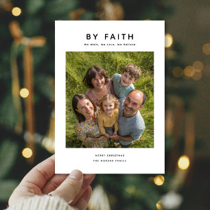 Einfach nach Glauben Religiöses Foto Weihnachten