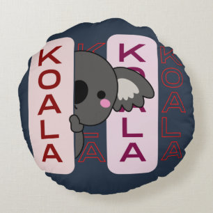 Einfach Niedlich Trendy Style Koala Australien Rundes Kissen