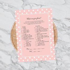 Einfach Niedlicher Pink Bow, was auf deinem Handys Einladung