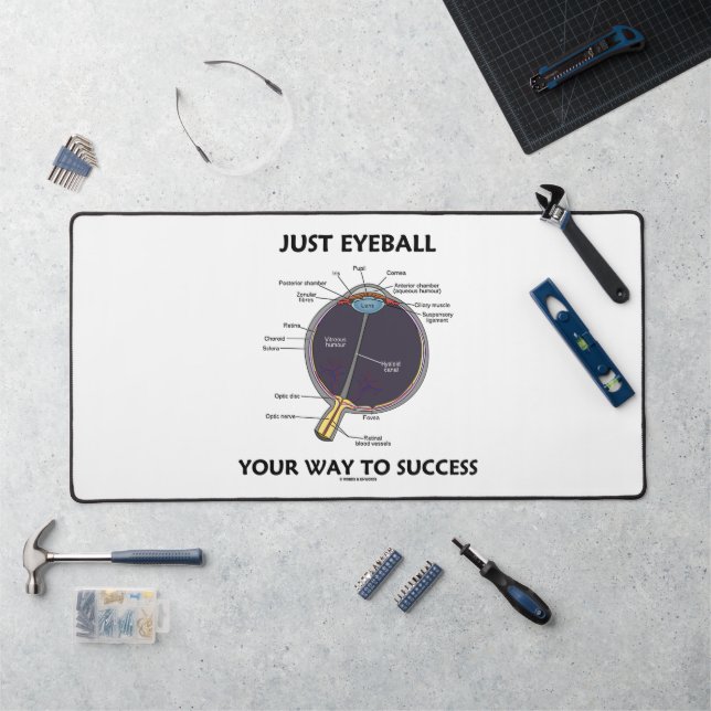 Einfach nur den Weg ebnen, um den Augenanatomie-Sp Schreibtischunterlage (Arbeitsplatz)