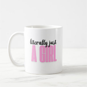 einfach nur ein Mädchen - Tasse