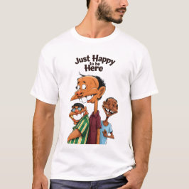 Einfach nur froh hier zu sein T-Shirt