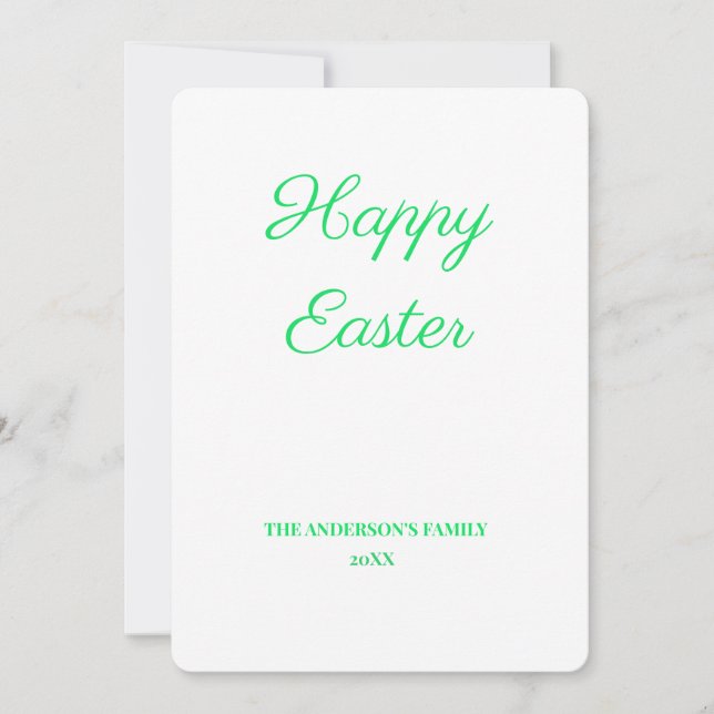 Einfach nur Ihren Logo-Textnamen hinzufügen Ankündigung (Vorderseite)