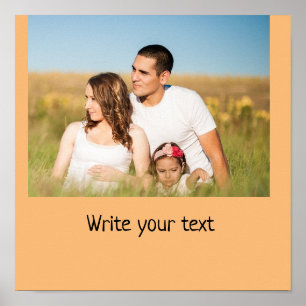 Einfach nur Ihren Logo-Textnamen hinzufügen Poster