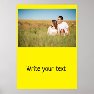 Einfach nur Ihren Logo-Textnamen hinzufügen Poster
