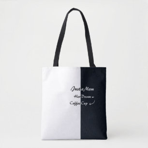 Einfach nur Mama Kaffee Traum Minimale Typografie
