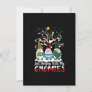 Einfach nur mit meinen Gnomies abhängen Baum-Gnom Einladung