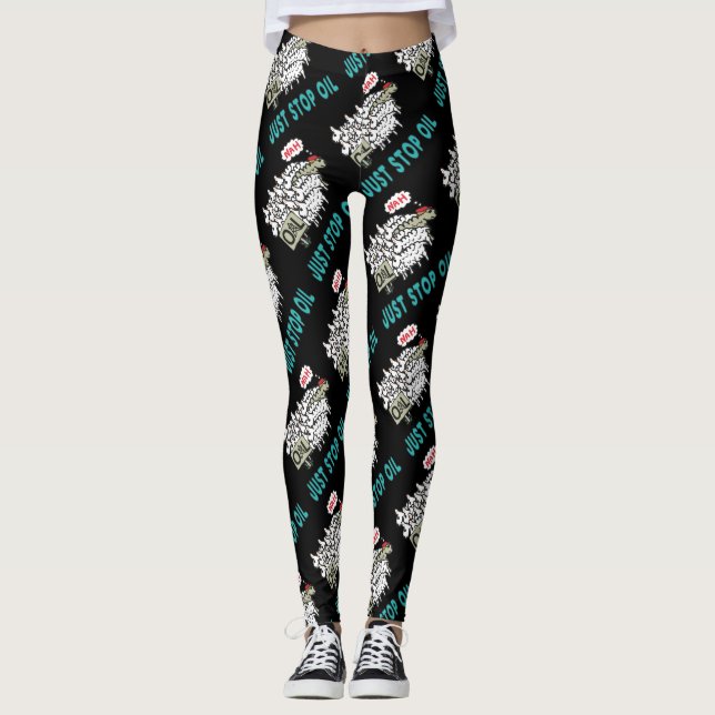 Einfach Öl aufhalten Leggings (Vorderseite)