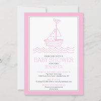 Einfach perfekt Wasserschiff-Girls Babydusche